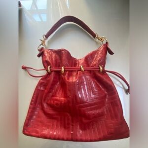 Women Shoulder Bag Andre Oliver Red Bag.